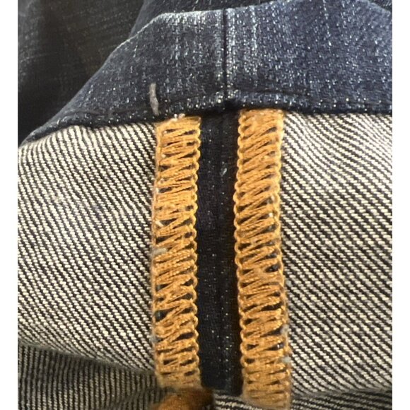 Hieiika “Handsome Man” Denim Jeans  Dark Blue Sz 33 X 27.5 Mid-rise Dark Wash - Picture 11 of 11